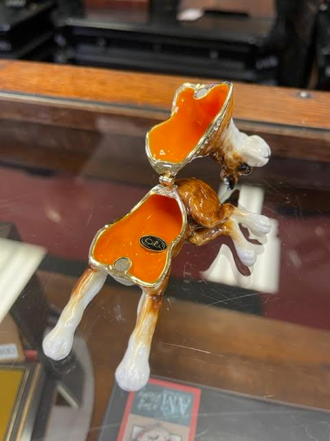 BOXER DOG RING BOX