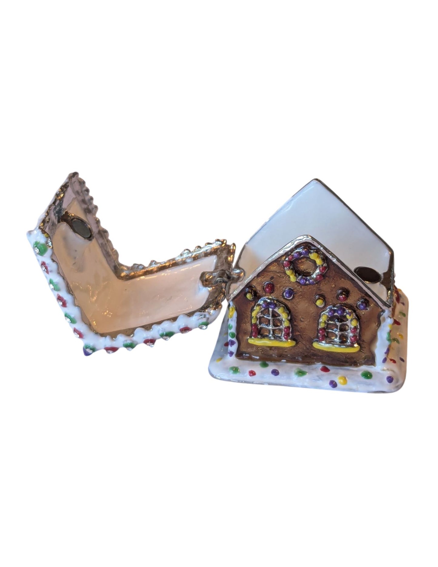 GINGERBREAD HOUSE TRINKET BOX