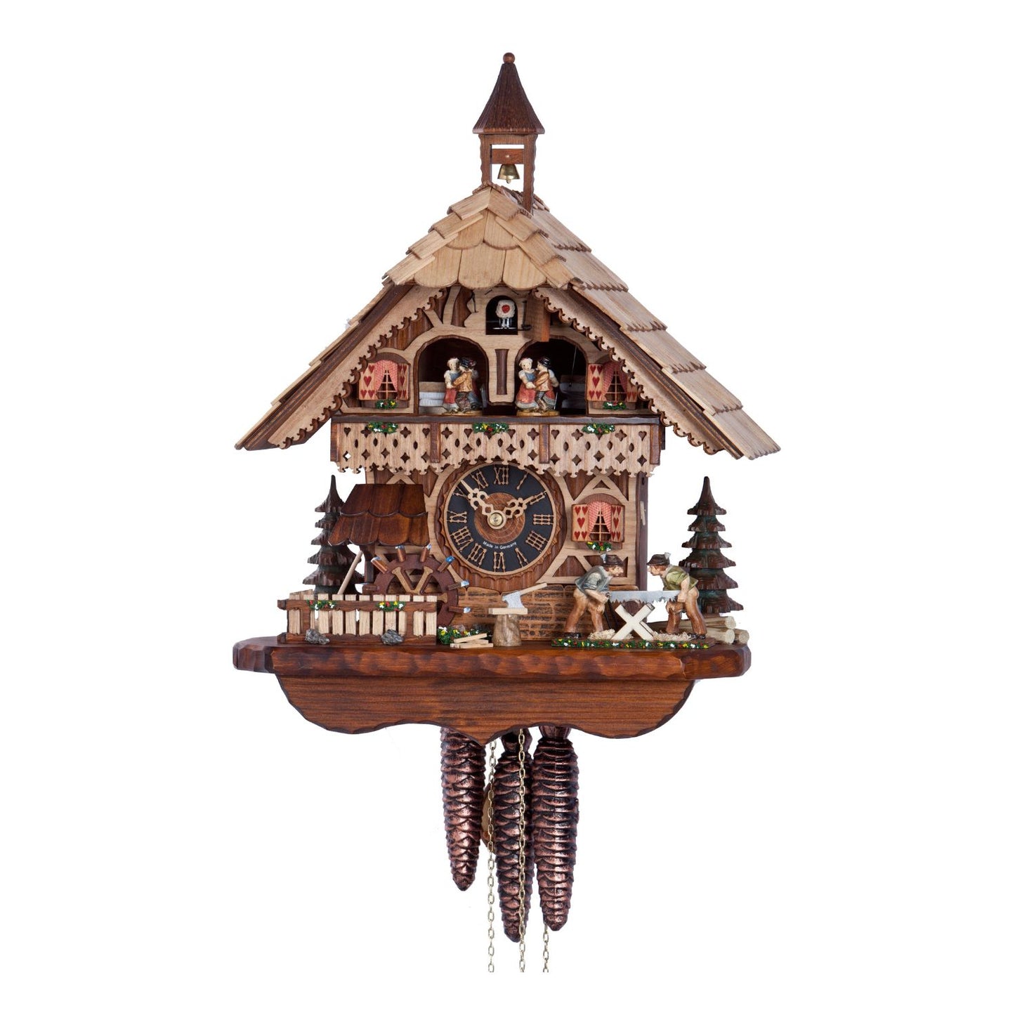 MUSCIAL WOODCUTTER CHALET