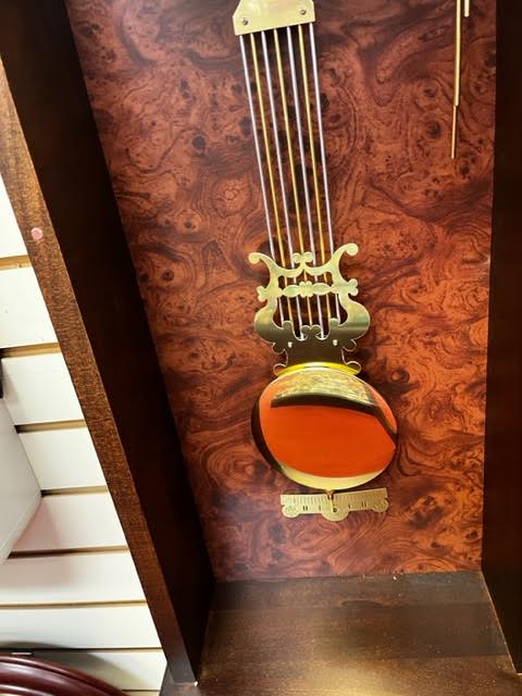 "Earnest" mechanical chiming wall clock with pendulum