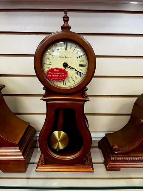 Antique mantle grandfather store clock