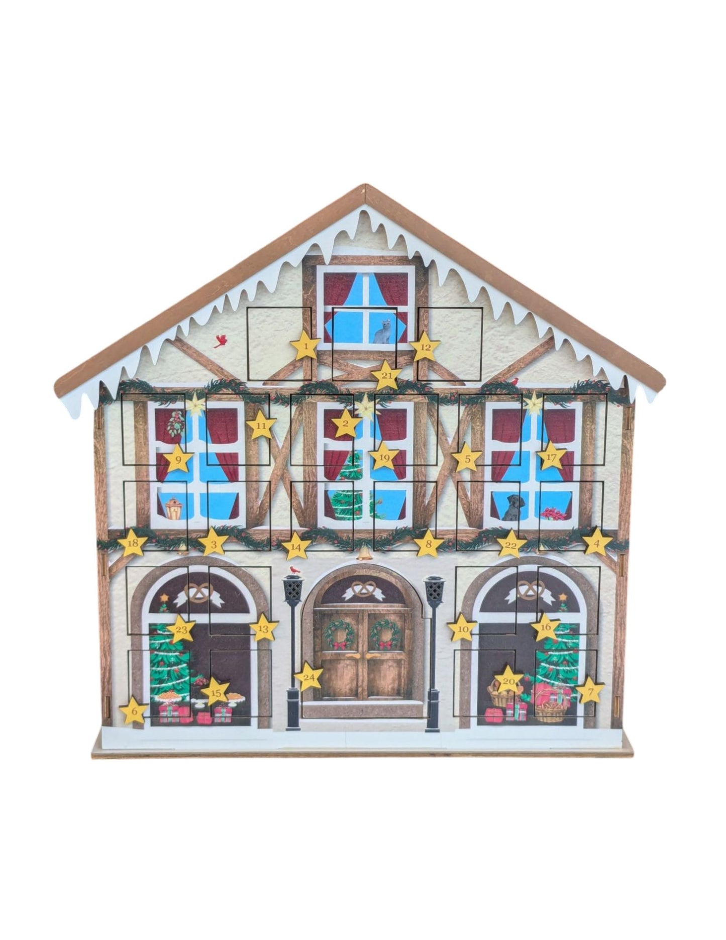 SNOWY HOUSE ADVENT CALENDAR