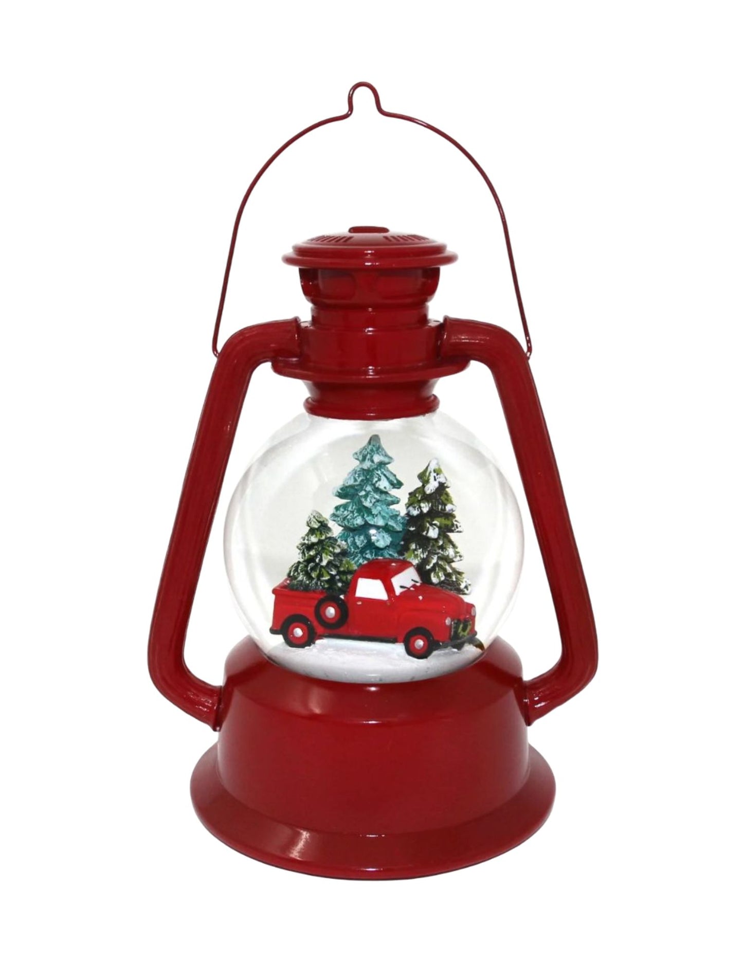SNOW GLOBE : RED LANTERN PICKUP