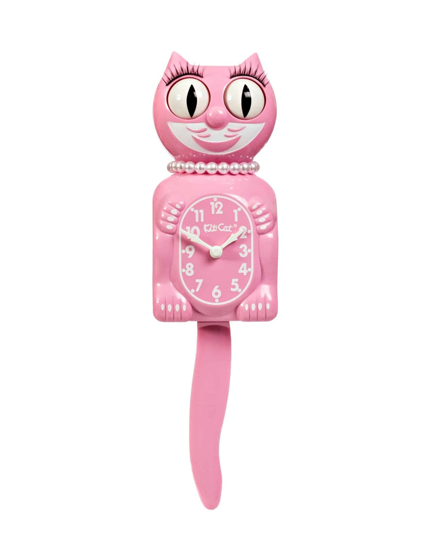PINK LADY Kit Cat Clock