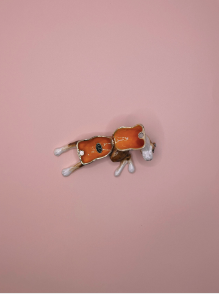 BOXER DOG RING BOX