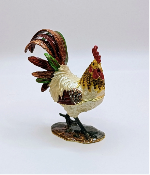 Rooster Trinket Box