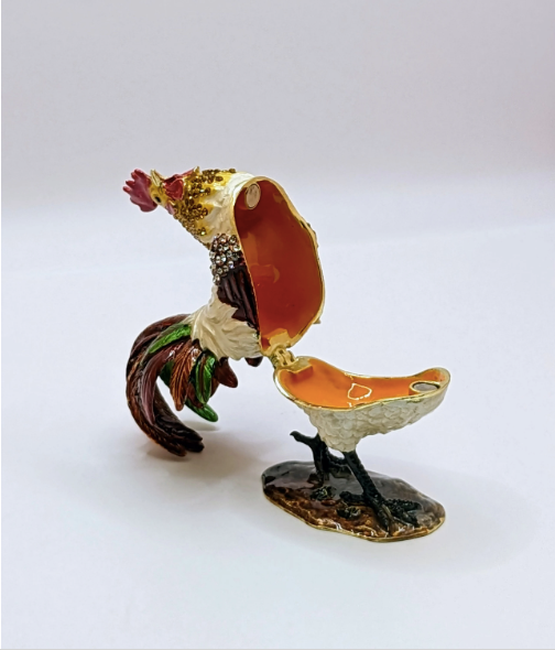 Rooster Trinket Box