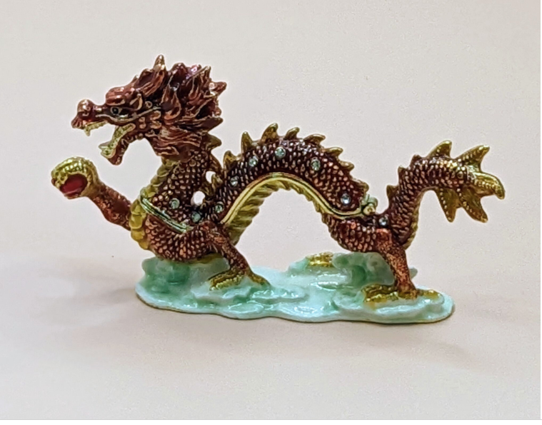 Red Dragon Ring Box