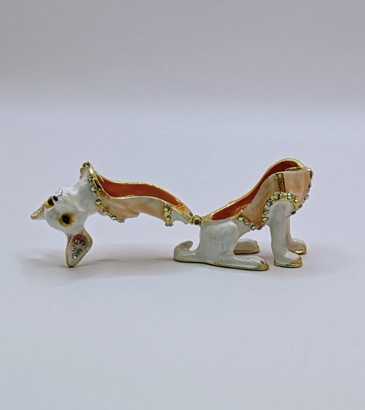 Blonde Chihuahua Ring Box
