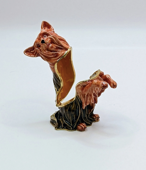 Yorkie Trinket Box