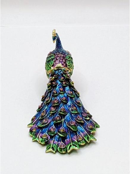 Peacock Trinket Box