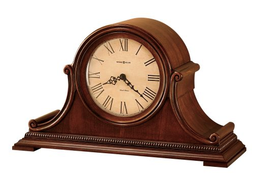Hampton mantle clock with ivory dial