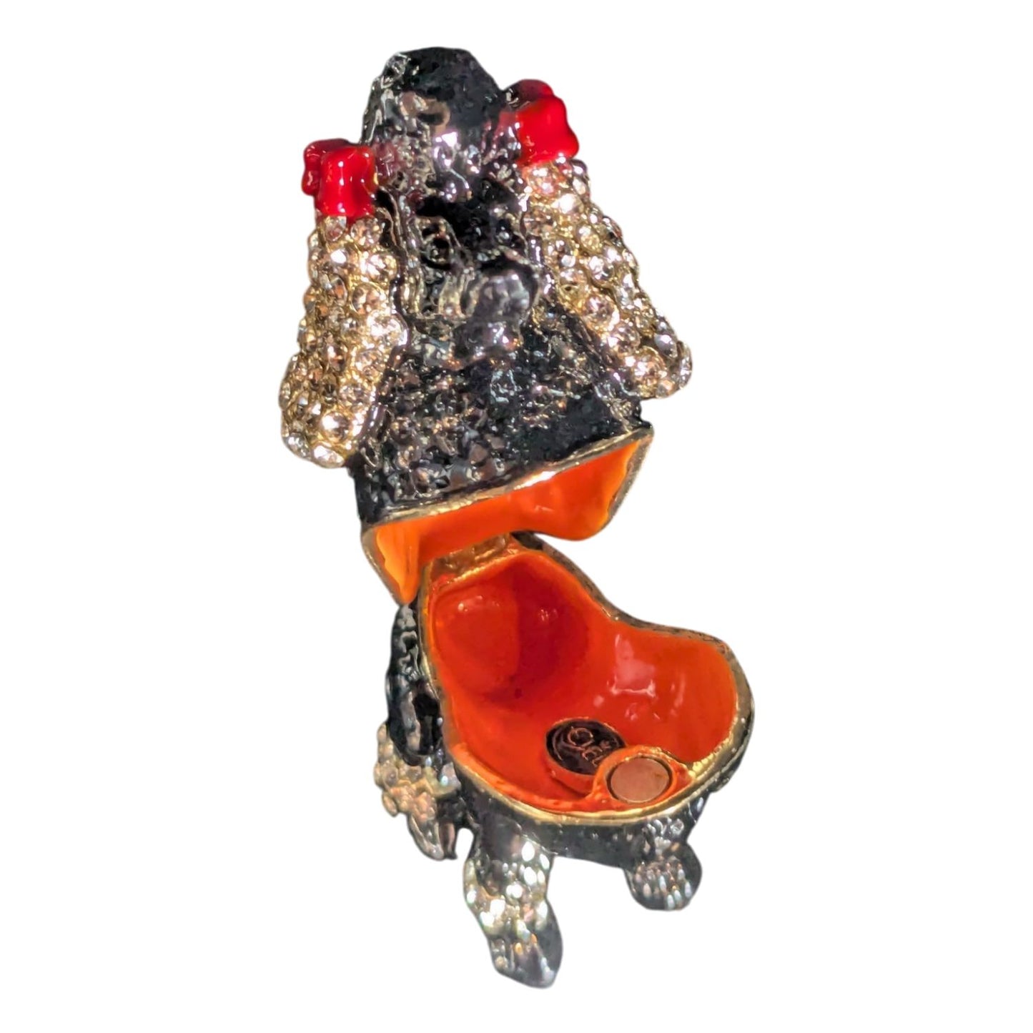 BLK POODLE RINGBOX