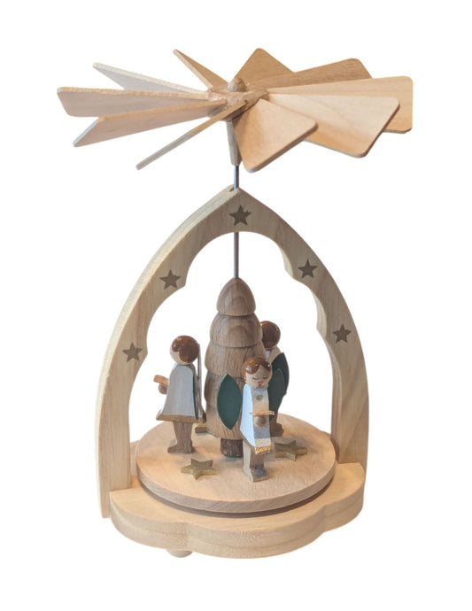 CHRISTMAS PYRAMID : SINGING ANGELS