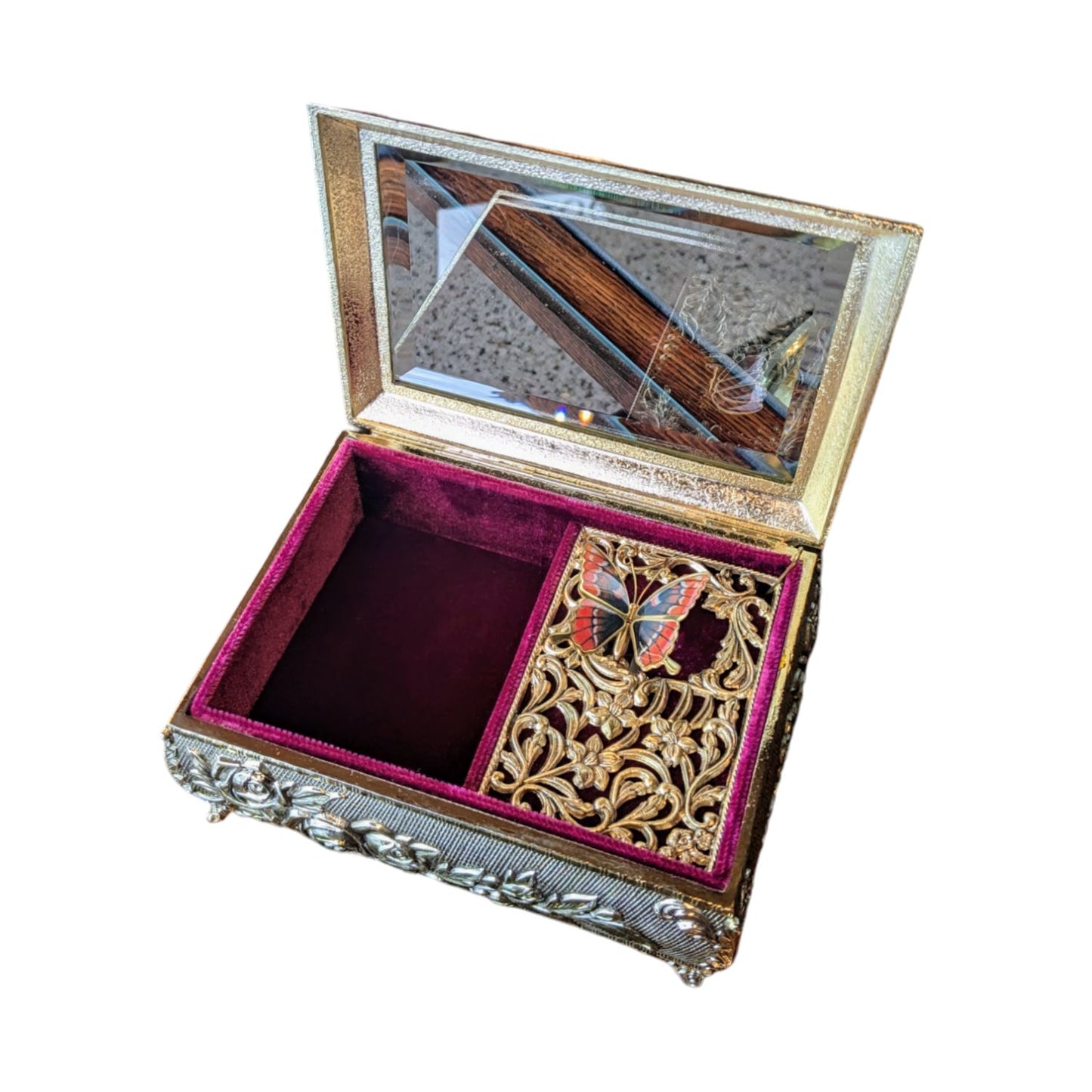 BUTTERFLY JEWELRY BOX