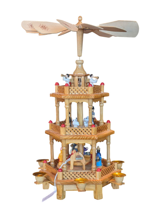 VINTAGE CHRISTMAS PYRAMID