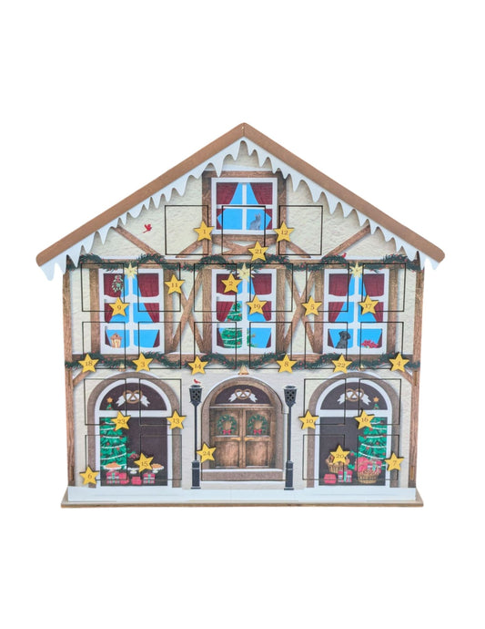 SNOWY HOUSE ADVENT CALENDAR
