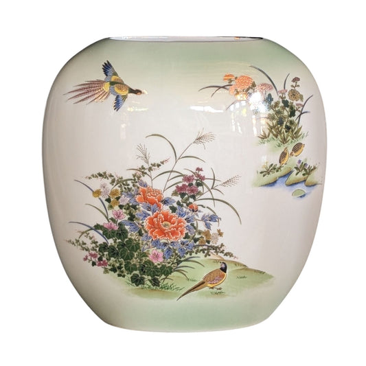 "FLYING PHEASANT" VASE