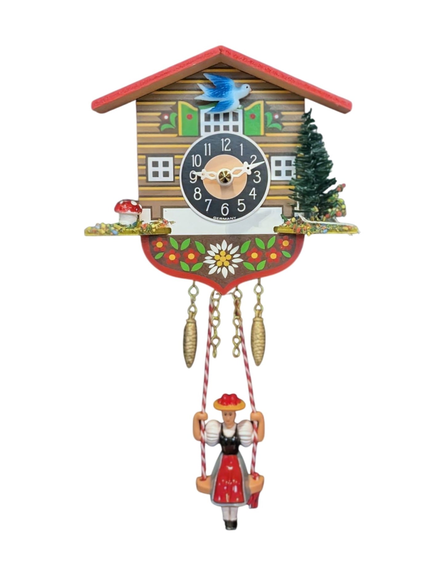 SWING NOVELTY CUCKOO CLOCK
