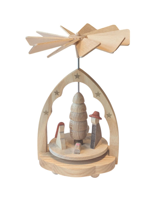 CHRISTMAS PYRAMID : MINIMALIST NATIVITY