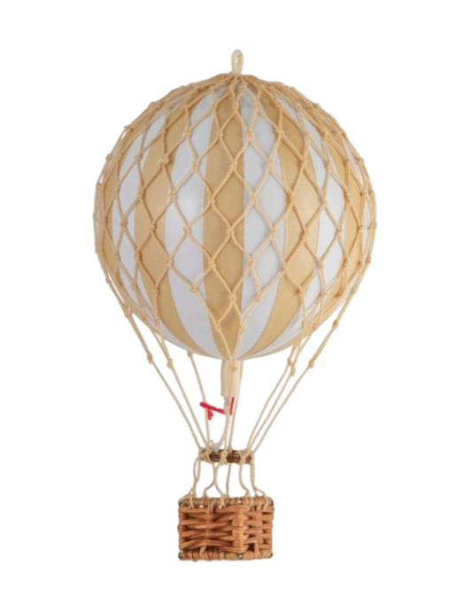 HOT AIR BALLOON : WHITE & CREAM