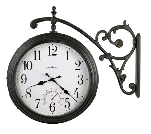 "Luis" Outdoor Double Sided Clock
