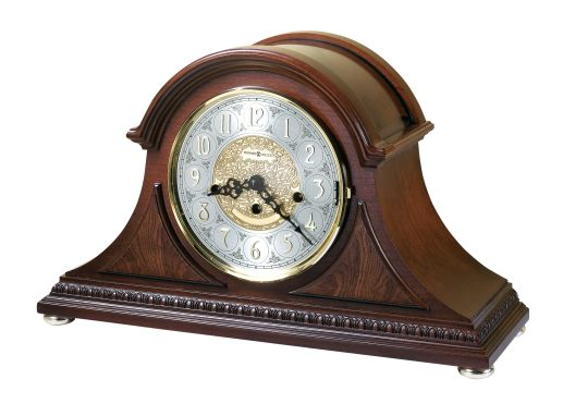 "Barrett" 8-day key wind chiming mantle clock